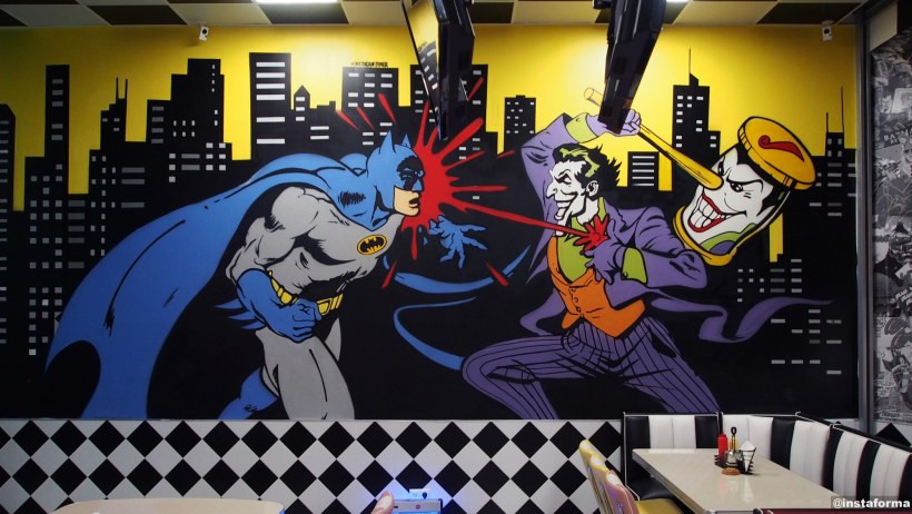 Стены в стиле комиксов