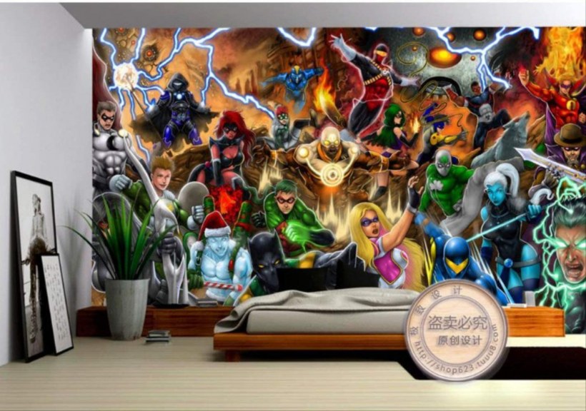 Шкаф с супергероями