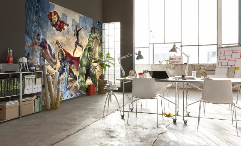 Интерьер в стиле Marvel