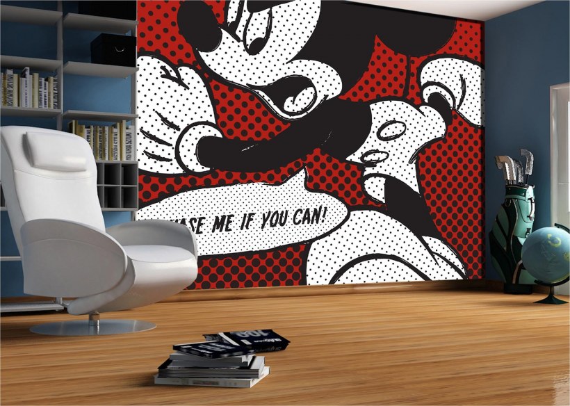 Интерьер в стиле комиксов