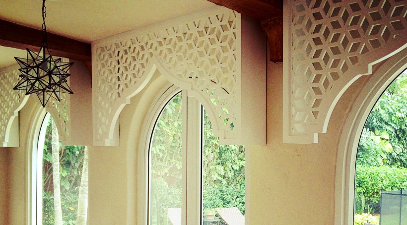 Резная арка в Восточном стиле