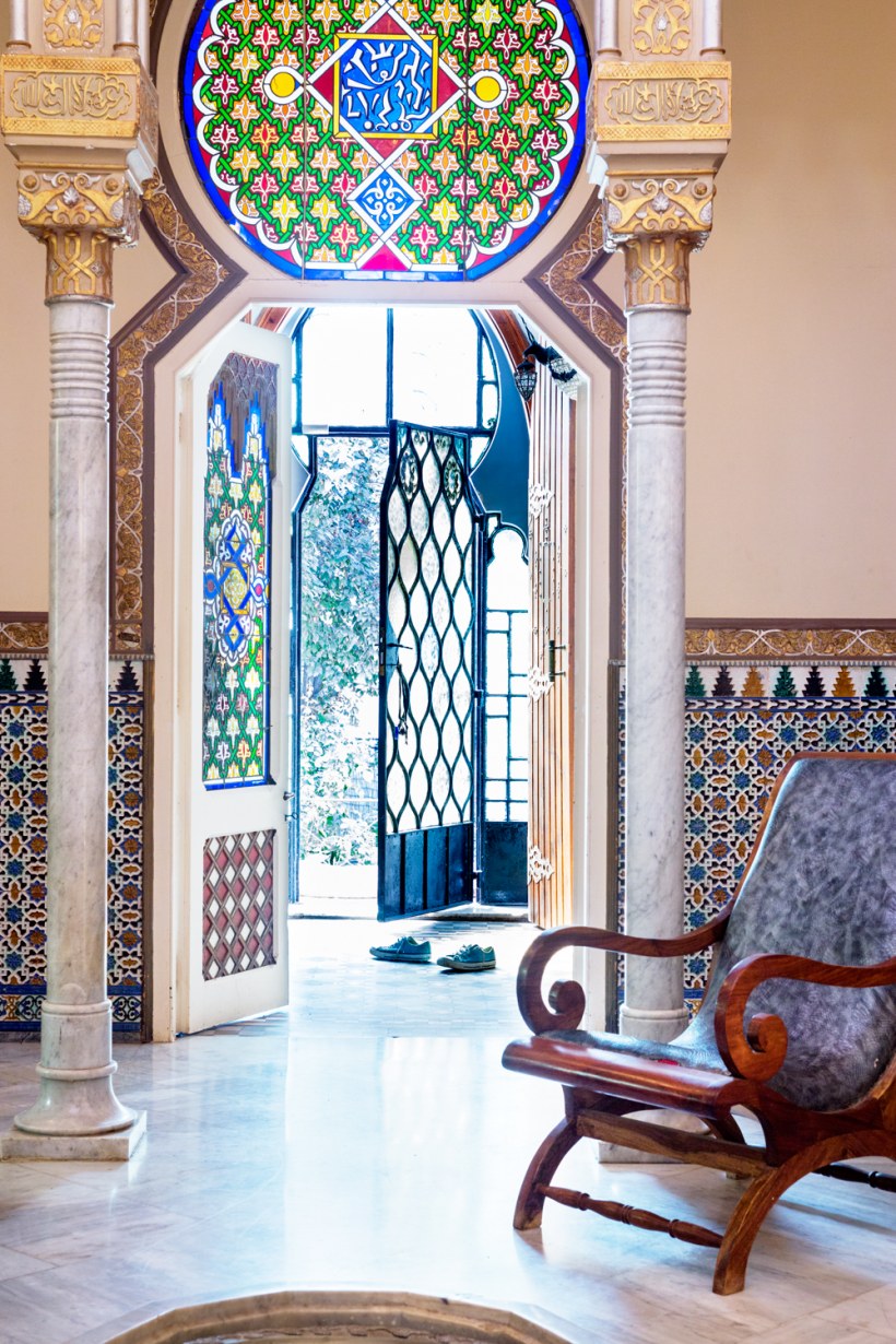 Витраж в марокканском стиле