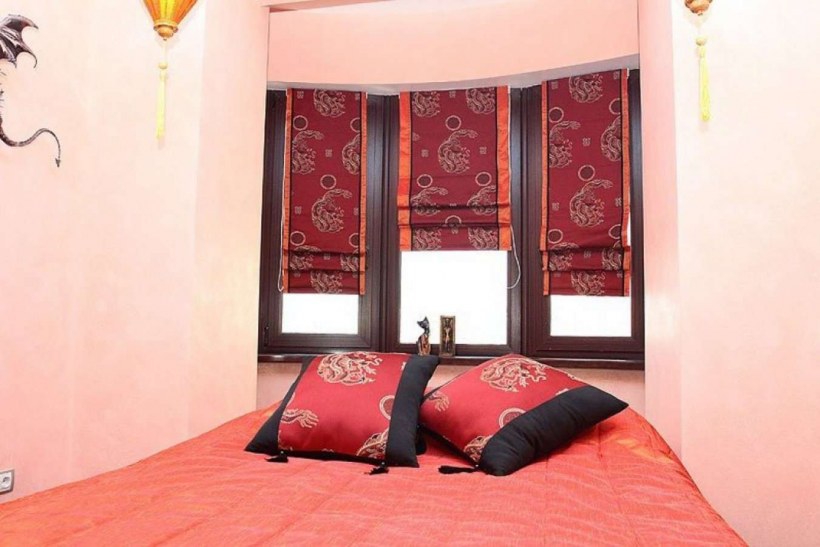 Римские шторы в стиле Марракеш