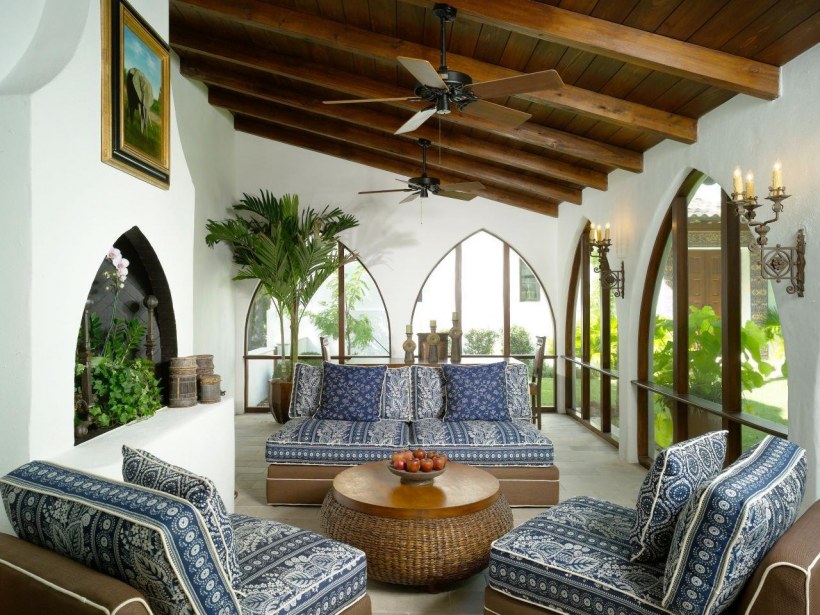 Изразцы и мозаика в мечети