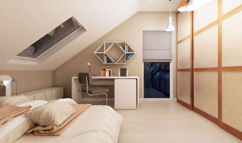 Мансарда с панорамными окнами