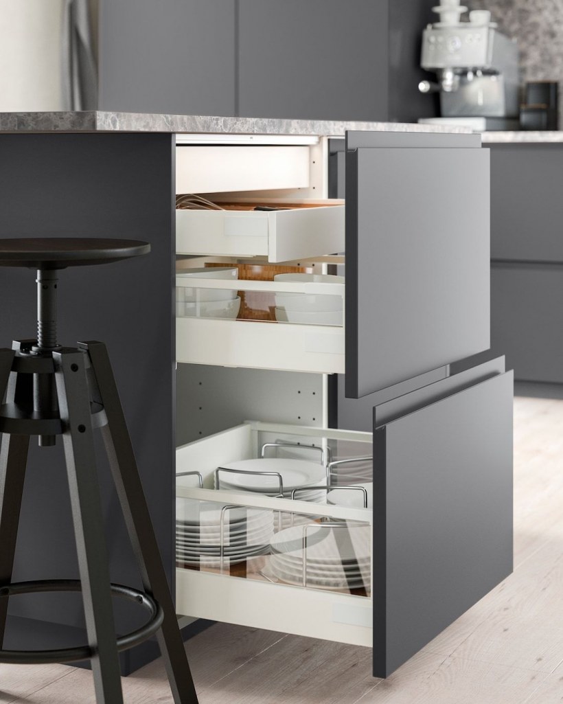 Кухни икеа фасады Воксторп