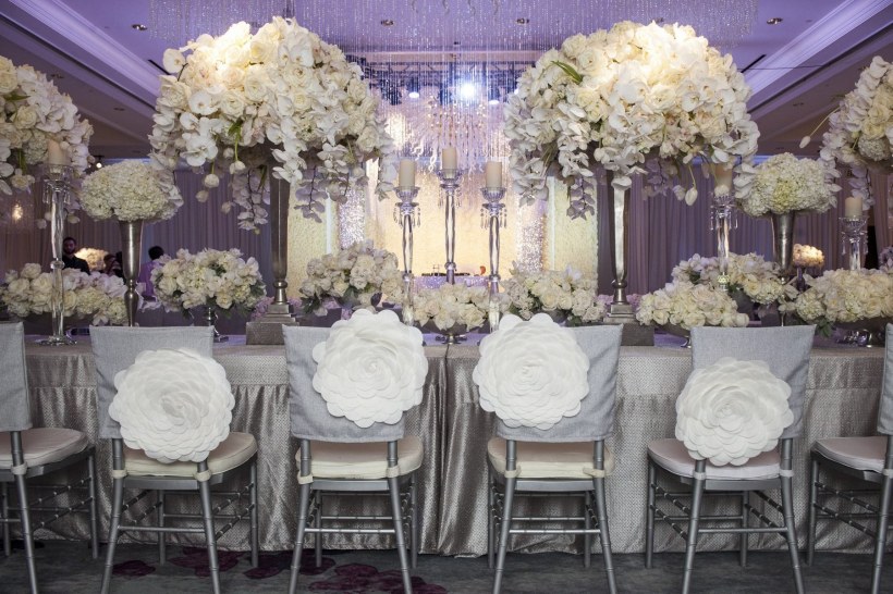 Украшение свадьбы цветами