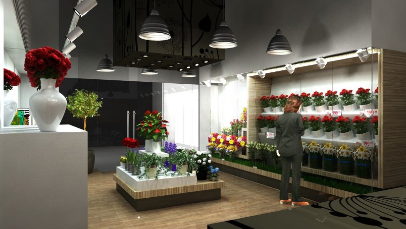 Цветочный магазин