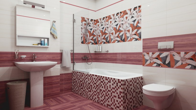 Ceramica Classic Страйпс бордо