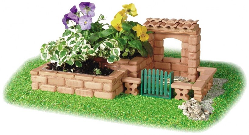 Конструктор Teifoc Classics tei9010 цветник