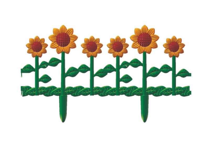 Ограждение Подсолнухи м534