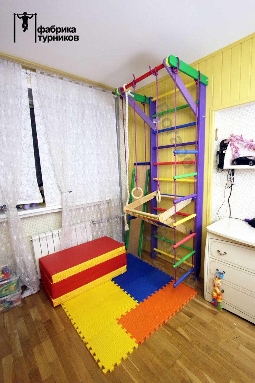 Детские спортивные уголки в комнату