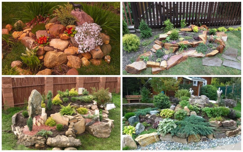 Альпийская горка своими