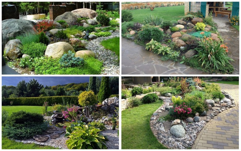 Клумба "Альпийская горка"