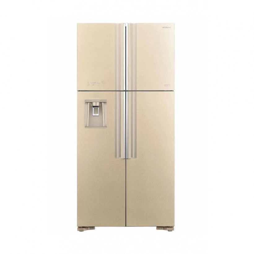 Холодильник Hitachi r-w 662 pu7 GBE бежевый