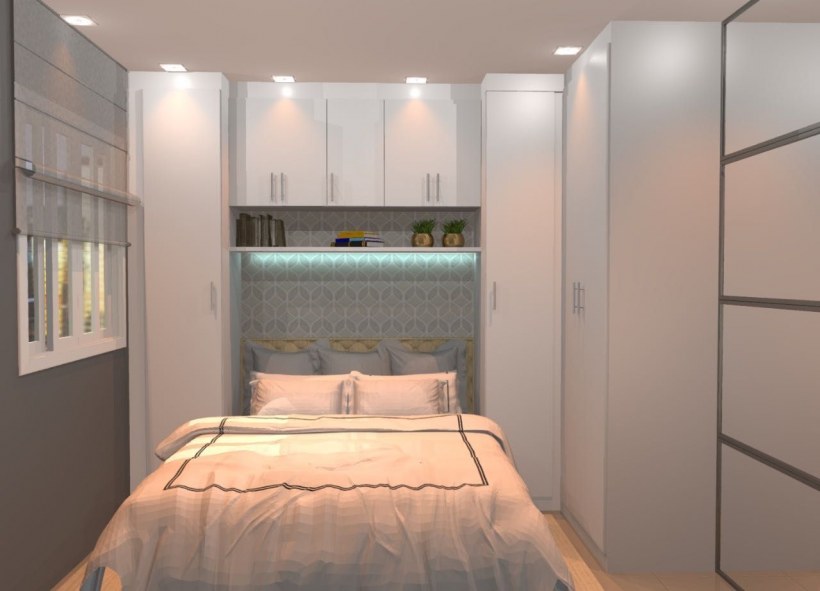 Спальня 10 кв м