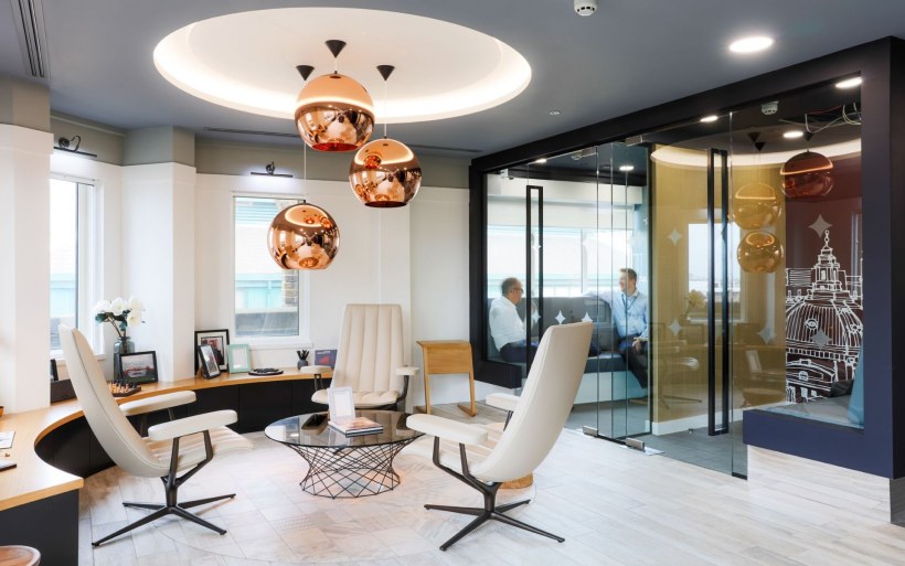 Офис дизайнера интерьера