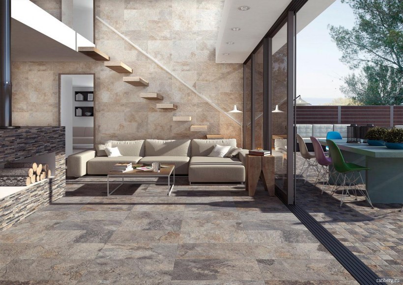 Керамогранит Gaya fores пол deco Calzada Ardesia 45x45