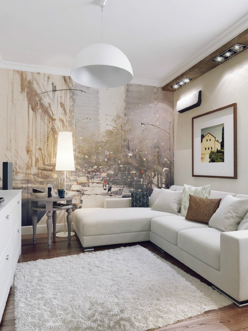 Гостиаяв светлых тонах