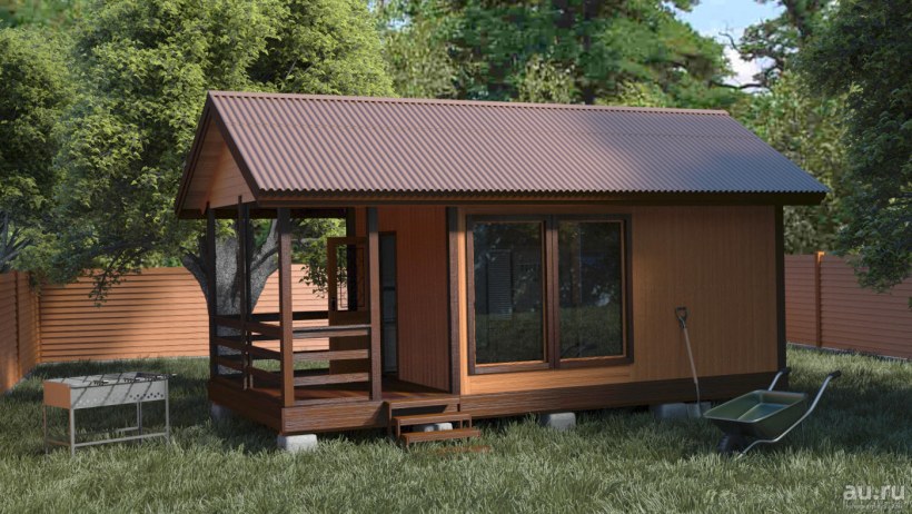 Летний домик для дачи