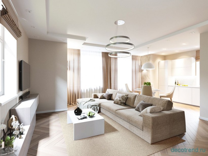 Красивый интерьер таунхауса