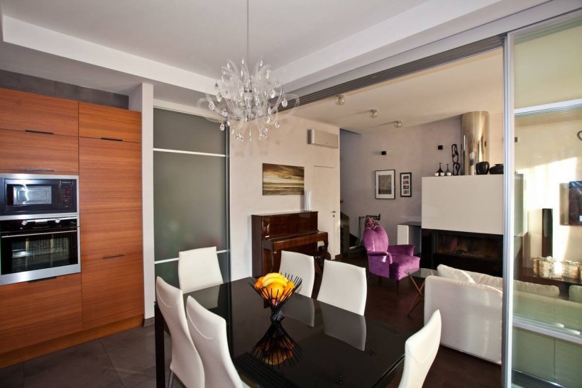 Кухня гостиная современная классика