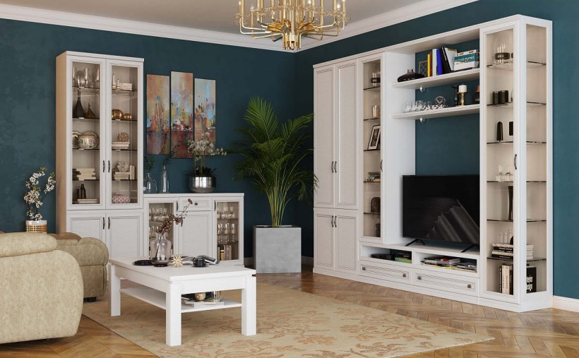 Гостиная дуб Белладжио лазурит