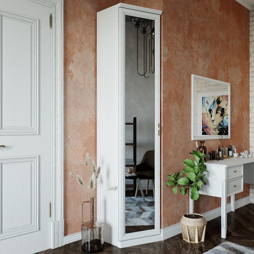 Обувница в прихожую лазурит Магна