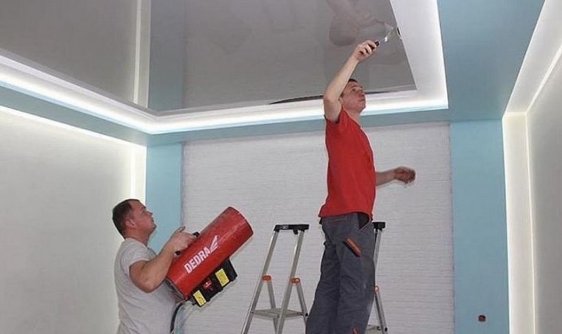 Натянутые потолки