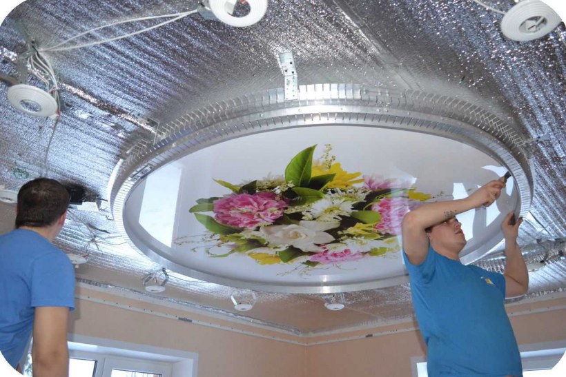 Натянутые потолки