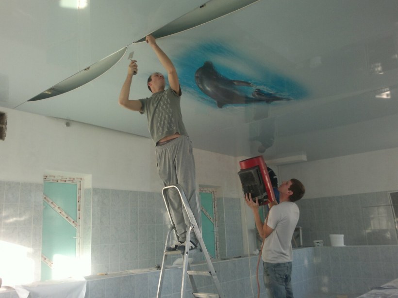 Установщик потолков