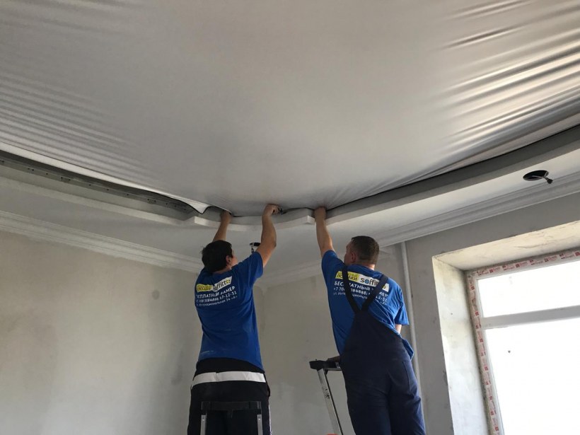 Натяжные потолки