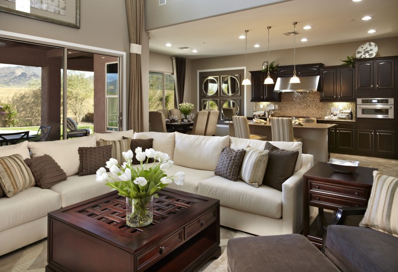 Кухня гостиная 50 кв