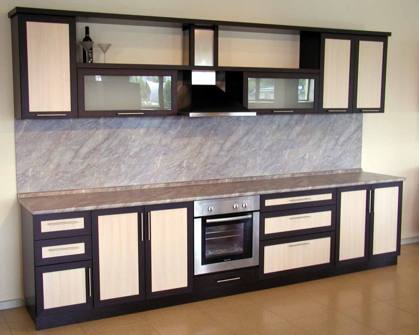 Реечные фасады для кухни