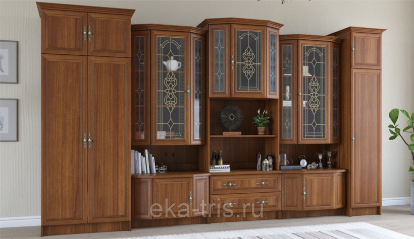 Гостиная Тоскана орех экко