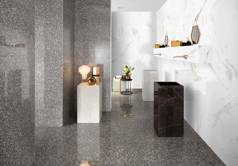 Плитка Atlas Concorde Marvel Gems terrazzo Grey