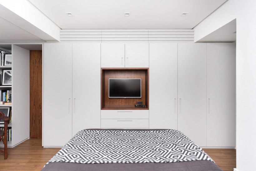 Организация пространства спальни Минимализм