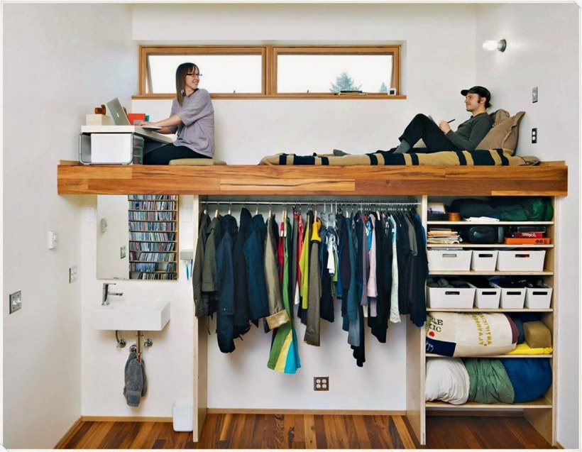 Организация пространства в маленькой квартире