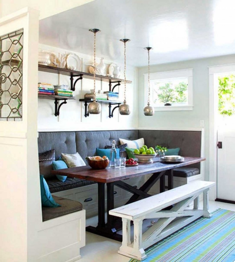 Маленькие уютные кухни в частном доме