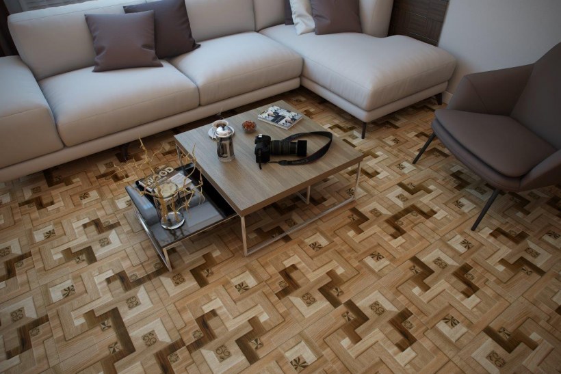 Керамогранит Палермо песочный арт.733361 (450х450)