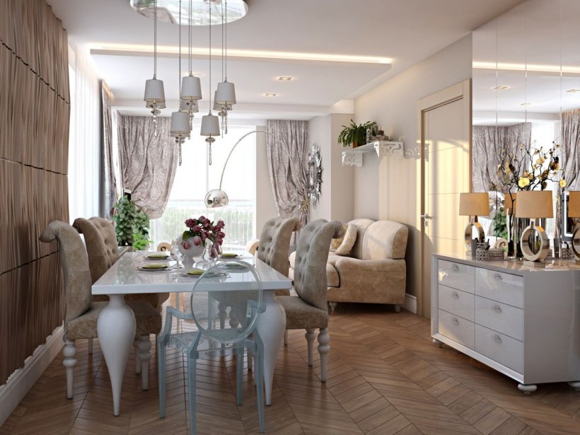 Кухня в стиле Прованс 9м2