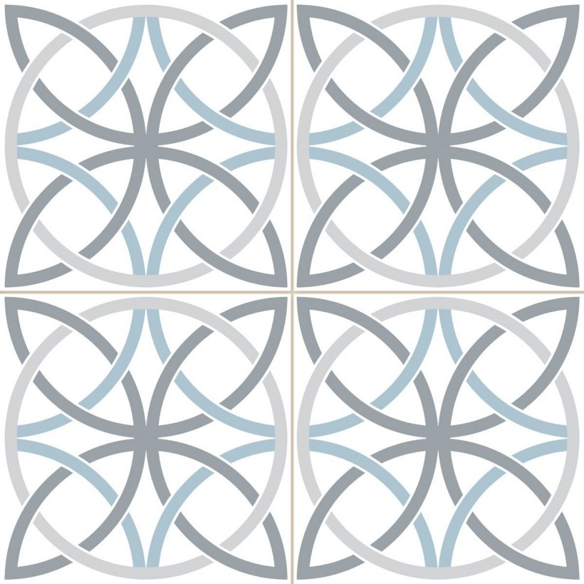 Dual Gres Chic Bosham White 45х45