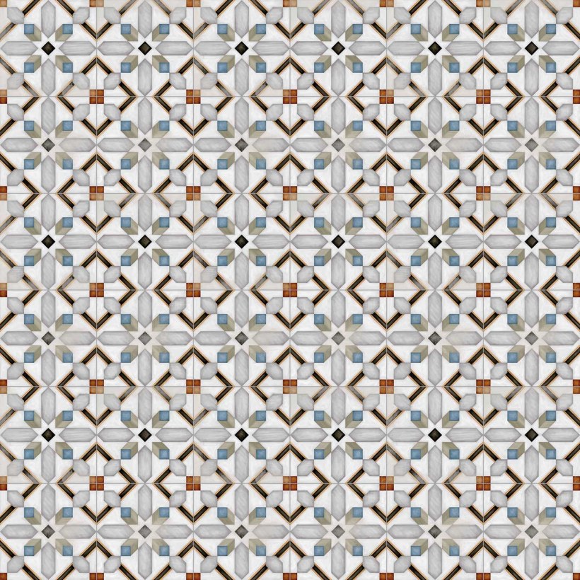 Плитка Vives Vodevil Demel Multicolor