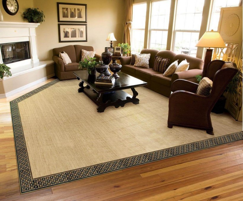 Ковер на ламинат