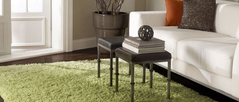 Современные ковровые покрытия в гостиную