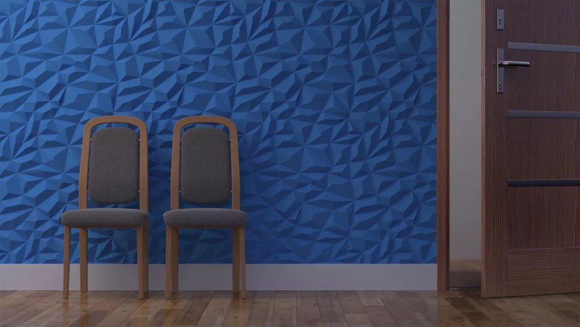 Гипсовые 3д панели скала