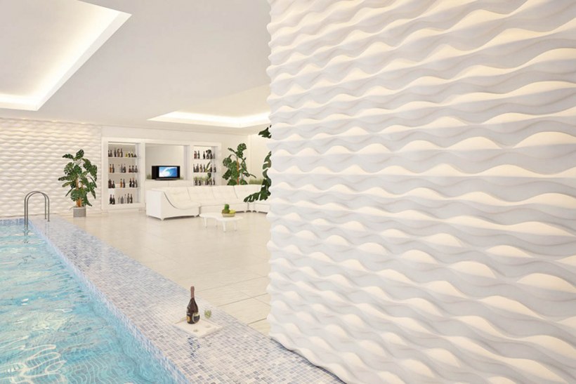 Гипсовые 3d панели Алиот