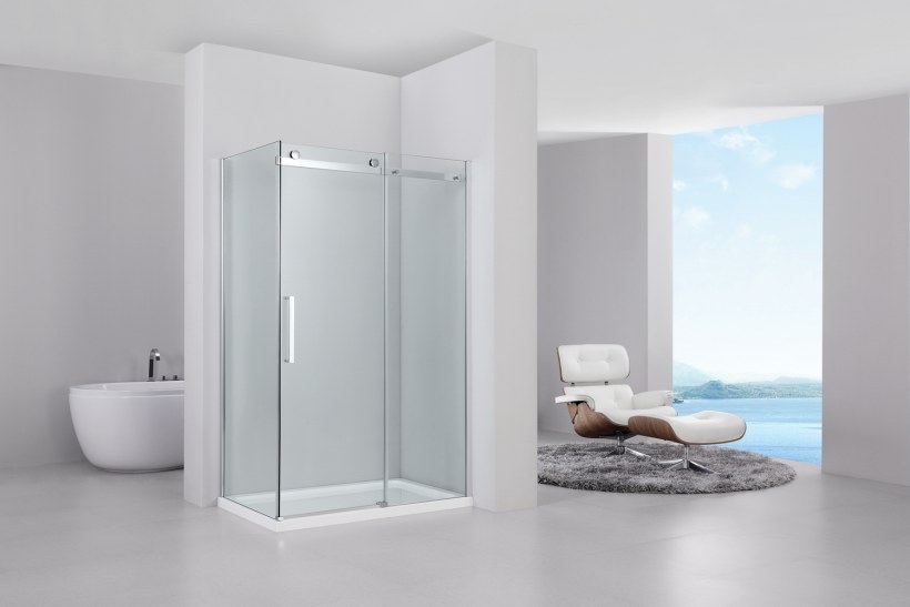 Душевой уголок Black&White Stellar Wind s208 800х1200