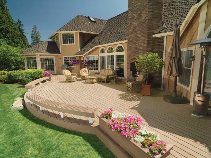 Двор частного дома