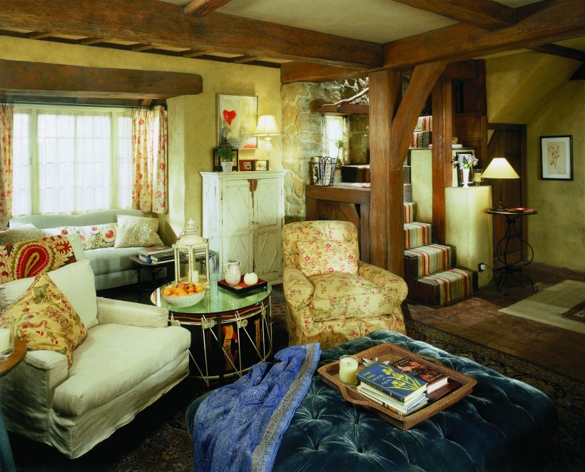 Деревенский домик интерьер